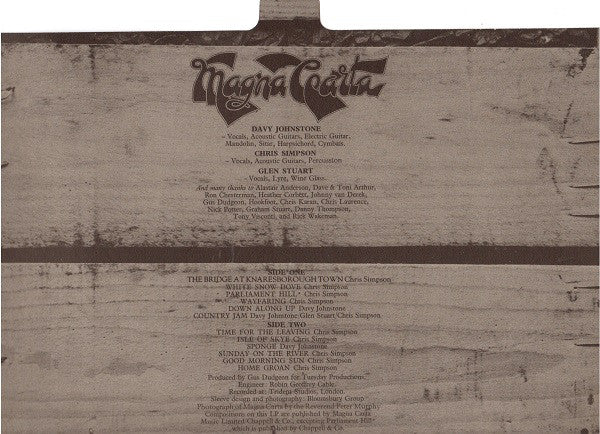 Magna Carta : Songs From Wasties Orchard (LP, Album, RE)