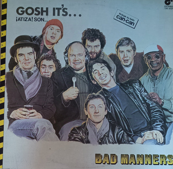 Bad Manners : Gosh It's... Bad Manners (¡Atiza! Son... Bad Manners) (LP, Album)
