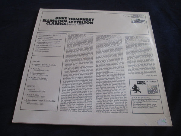 Humphrey Lyttelton And His Jazzmen : Duke Ellington Classics (LP)