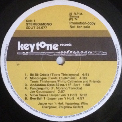 Chris Hinze : Chris Hinze Presents: Keytone Records (LP, Comp, Promo)