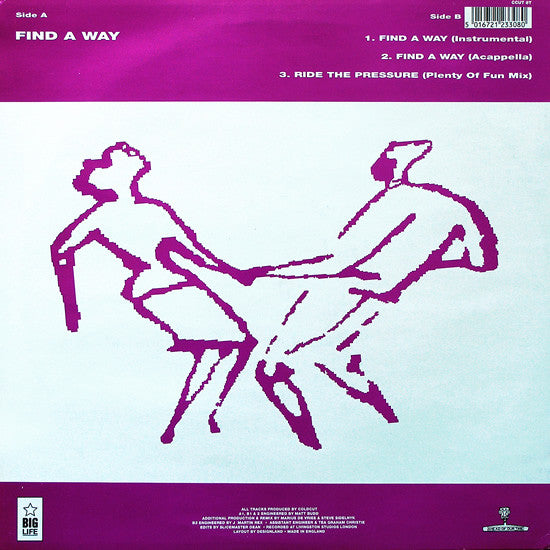 Coldcut Featuring Queen Latifah : Find A Way (12")