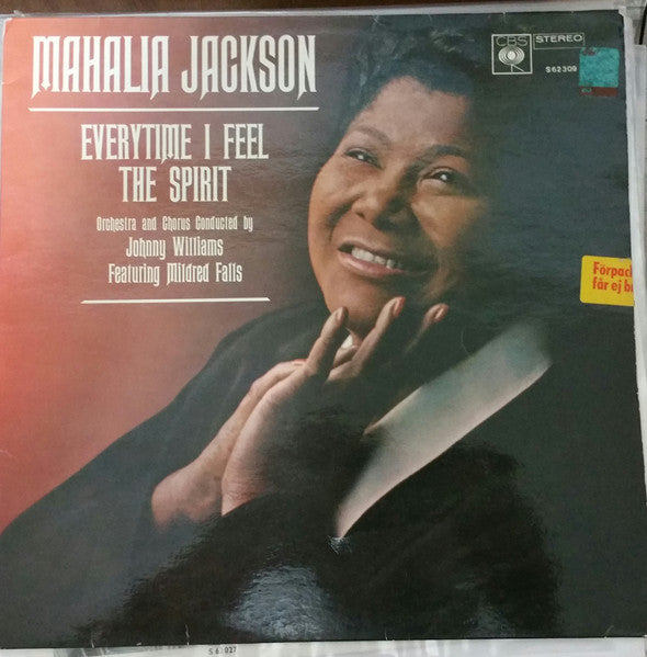 Mahalia Jackson : Everytime I Feel The Spirit (LP, Album)