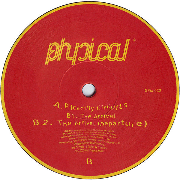 Williams : Picadilly Circuits (12")