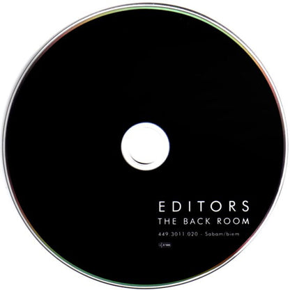Editors : The Back Room (CD, Album)