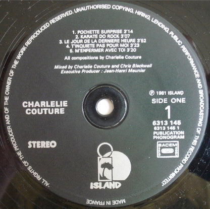 Charlélie Couture : Pochette Surprise (LP, Album)