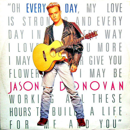 Jason Donovan : Every Day (I Love You More) (12", Single)