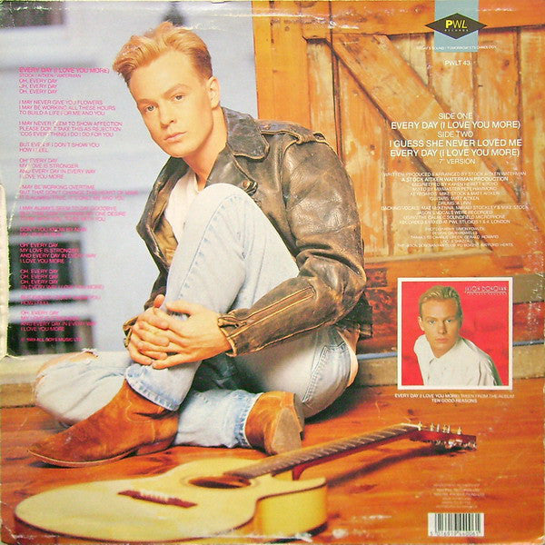 Jason Donovan : Every Day (I Love You More) (12", Single)