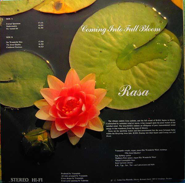 Rasa (4) : Coming Into Full Bloom (LP, Album)