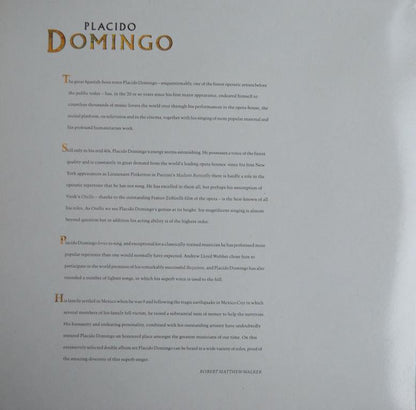 Placido Domingo : Placido Domingo Collection (2xLP, Album, Comp, Gat)