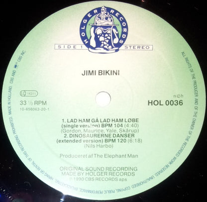 Jimi Bikini : Lad Ham Gå Lad Ham Løbe (12")