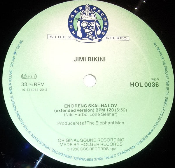 Jimi Bikini : Lad Ham Gå Lad Ham Løbe (12")