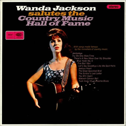 Wanda Jackson : Wanda Jackson Salutes The Country Music Hall Of Fame (LP, Album)