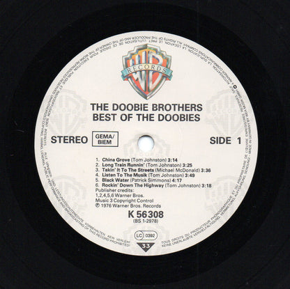 The Doobie Brothers : Best Of The Doobies (LP, Comp, RE)