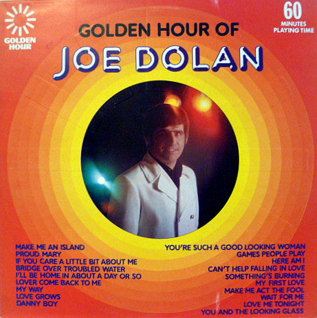 Joe Dolan : Golden Hour Of  (LP, Comp)