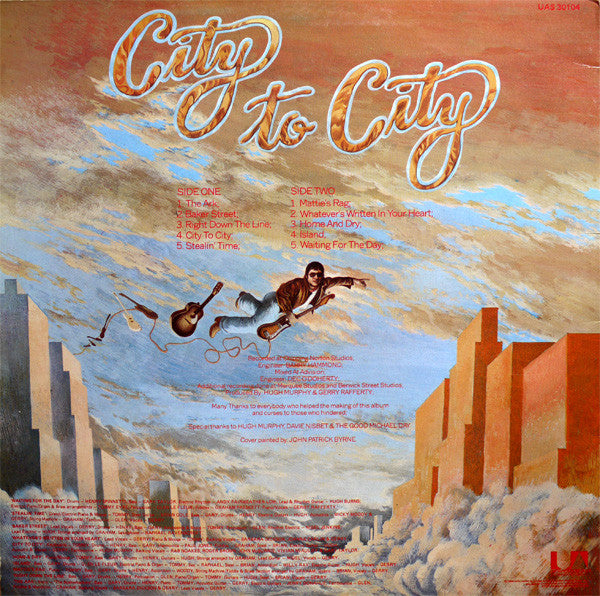 Gerry Rafferty : City To City (LP, Album)