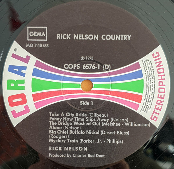 Ricky Nelson (2) : Country (2xLP, Comp)