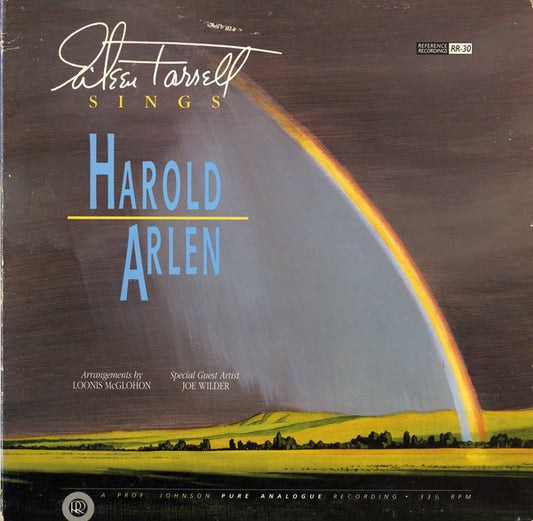 Eileen Farrell : Sings Harold Arlen (LP, Album, gat)