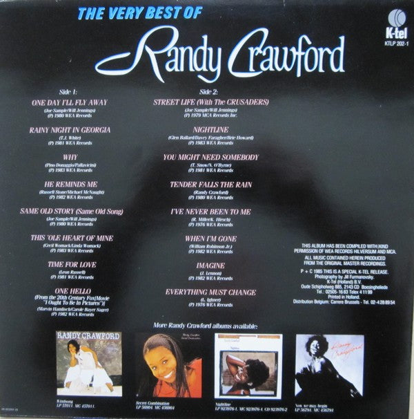 Randy Crawford : The Very Best Of (LP, Comp)