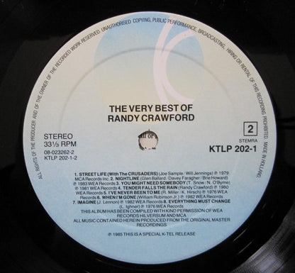 Randy Crawford : The Very Best Of (LP, Comp)