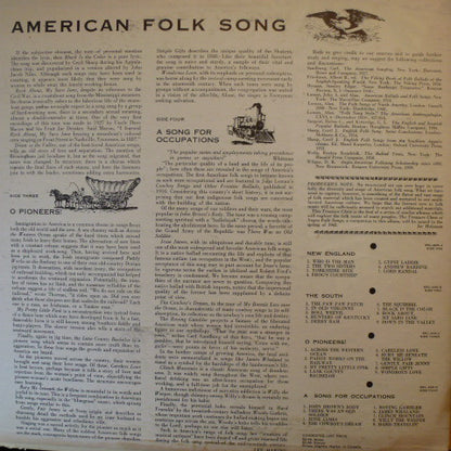 Ed McCurdy : A Treasure Chest Of American Folk Song (2xLP, Album, Gat)