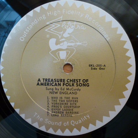 Ed McCurdy : A Treasure Chest Of American Folk Song (2xLP, Album, Gat)