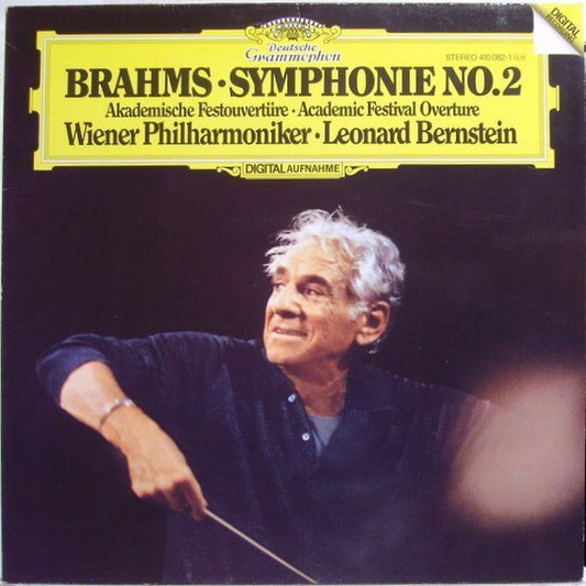 Johannes Brahms : Symphonie No.2 · Akademische Festouvertüre (LP)