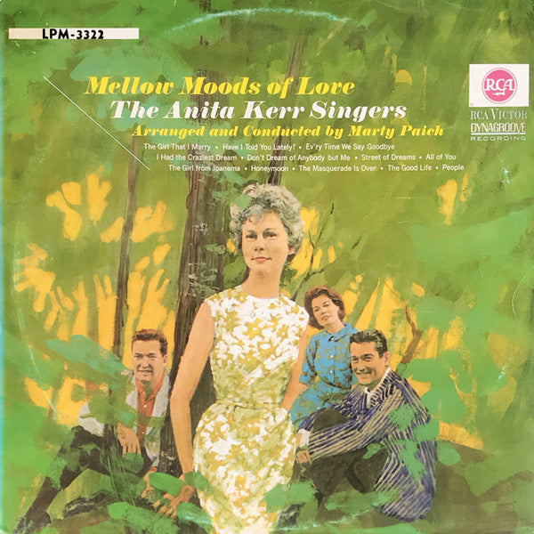 The Anita Kerr Singers : Mellow Moods Of Love (LP, Mono)