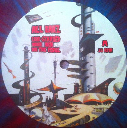 All Earz : Love-Starved Moon Men On The Prowl (LP, Ltd, Red)