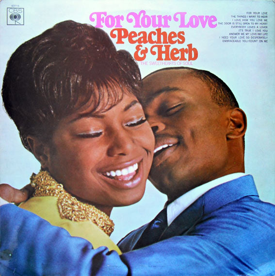 Peaches & Herb : For Your Love (LP, Album)