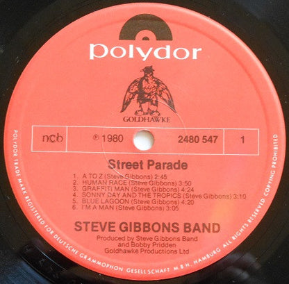 Steve Gibbons Band : Street Parade (LP, Album)