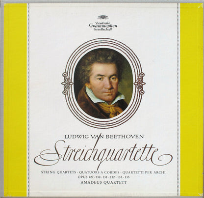 Ludwig van Beethoven, Amadeus-Quartett : Streichquartette = String Quartets = Quatours À Cordes = Quartetti Per Archi Opus 127 · 130 · 131 · 132 · 133 · 135 (4xLP + Box)