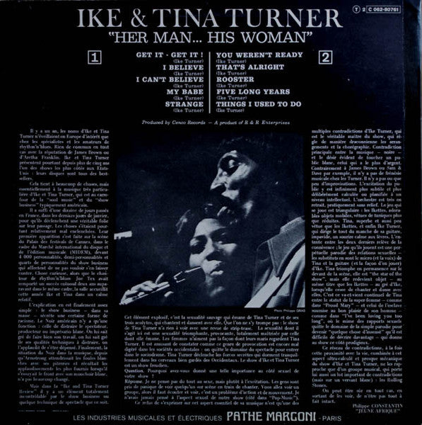 Ike & Tina Turner : Her Man... His Woman (LP, Album)