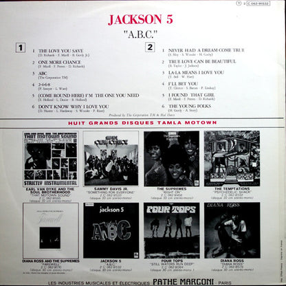 The Jackson 5 : ABC (LP, Album)