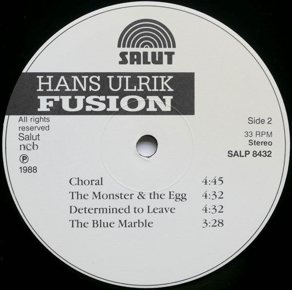 Hans Ulrik : Fusion (LP)