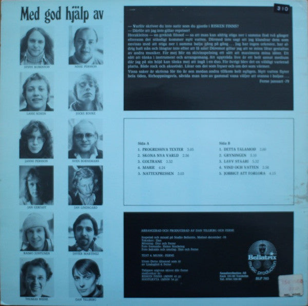 Lars Fernebring : Ferne  (LP, Album)