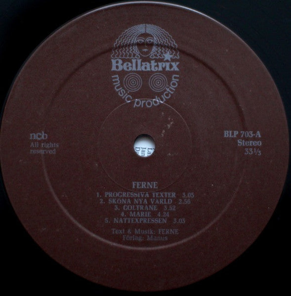 Lars Fernebring : Ferne  (LP, Album)