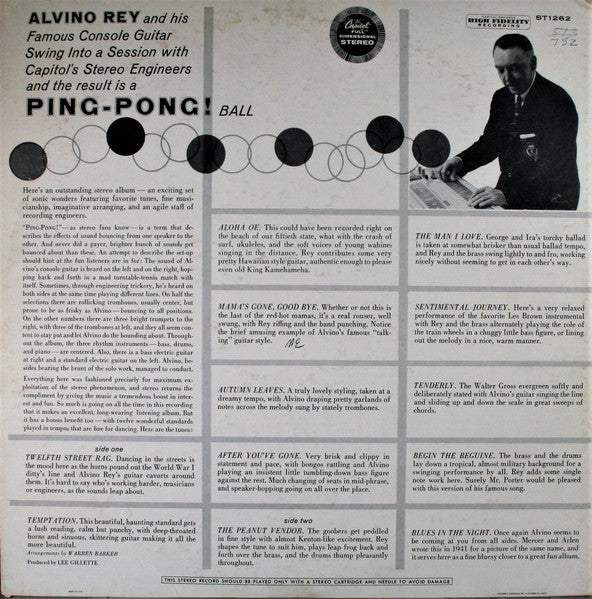 Alvino Rey And His Orchestra : Ping-Pong! (LP, Album)