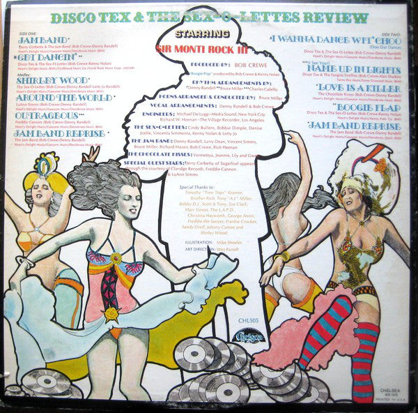 Disco Tex & His Sex-O-Lettes : Disco Tex & The Sex-O-Lettes Review (LP, Album, Mixed)