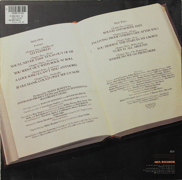 Waylon Jennings : A Man Called Hoss (LP, Album)