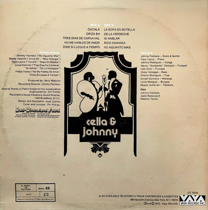 Celia Cruz & Johnny Pacheco : Tremendo Caché (LP, Album)