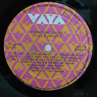 Celia Cruz & Johnny Pacheco : Tremendo Caché (LP, Album)
