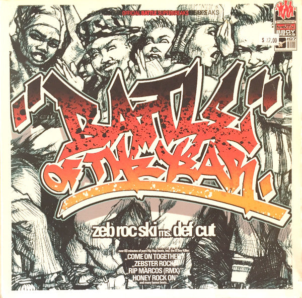 Zeb.Roc.Ski / Def Cut : Official Battle Superbreaks (2xLP, Album)