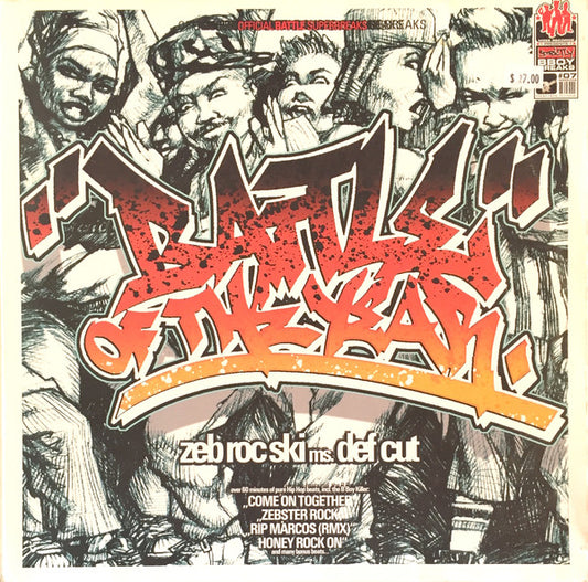 Zeb.Roc.Ski / Def Cut : Official Battle Superbreaks (2xLP, Album)