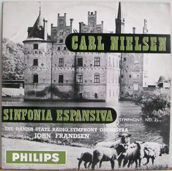 Statsradiofoniens Symfoniorkester Conducted By John Frandsen : Carl Nielsen, Symphony No. 3, Op. 27 (Sinfonia Espansiva) (10", Mono)