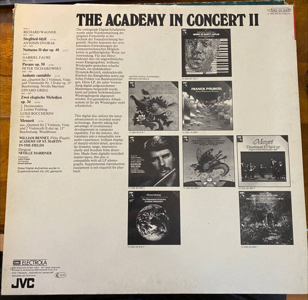 Sir Neville Marriner, The Academy Of St. Martin-in-the-Fields : The Academy In Concert II (LP)