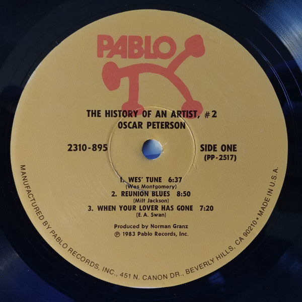 Oscar Peterson : History Of An Artist Vol. 2 (LP)