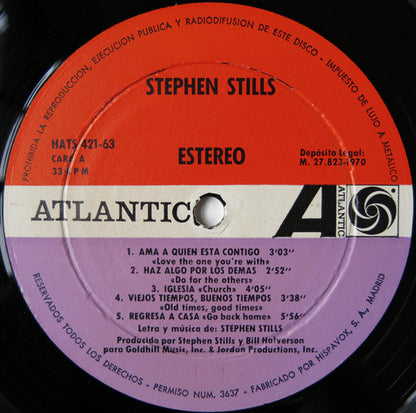 Stephen Stills : Stephen Stills (LP, Album)