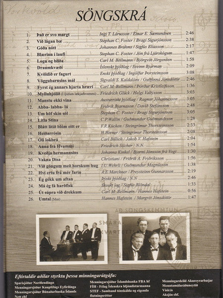 Smárakvartettinn Á Akureyri : Það Er Svo Margt (CD, Album, Comp)