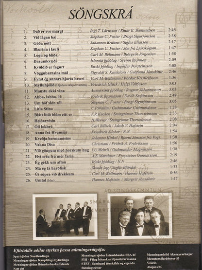 Smárakvartettinn Á Akureyri : Það Er Svo Margt (CD, Album, Comp)