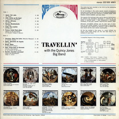 The Quincy Jones Big Band : Travellin' With The Quincy Jones Big Band (LP, Album)